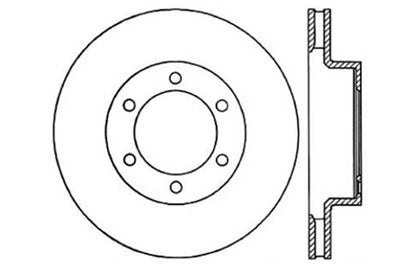 StopTech 05-09 Toyota Tacoma/03-09 4 Runner Drilled Right Front Rotor