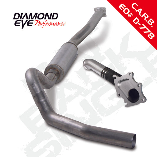 Diamond Eye KIT 4in CB SGL SS CHEVY/GMC 6.6L 2500/3500 01-05