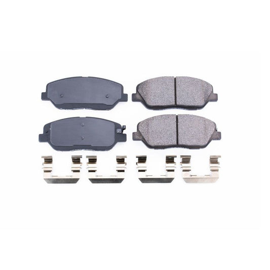 Power Stop 09-11 Kia Borrego Front Z17 Evolution Ceramic Brake Pads w/Hardware