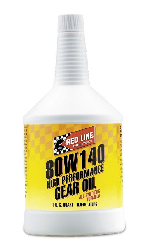 Red Line - 80W140 GL-5 Gear Oil Quart