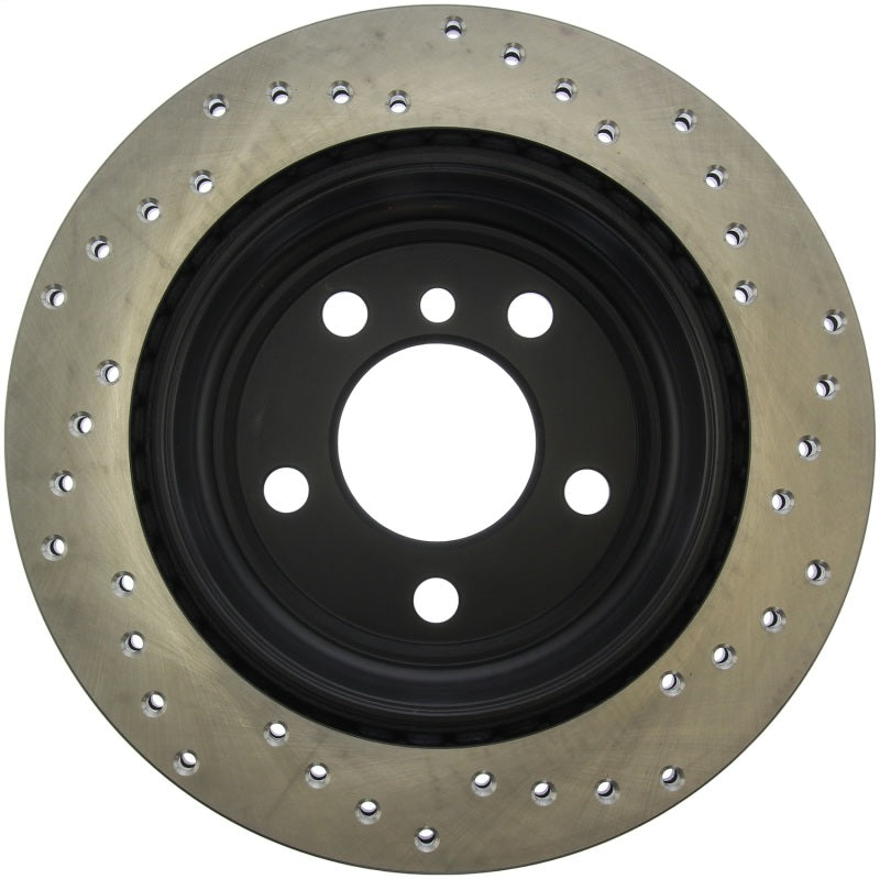 StopTech Sport Cross Drilled Brake Rotor - Front Left