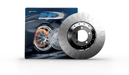 SHW 98-00 Mercedes-Benz C43 AMG 4.3L Right Front Smooth Lightweight Brake Rotor (2104211912)