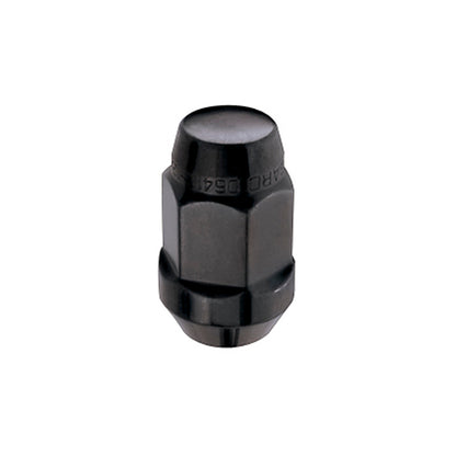 McGard Hex Lug Nut (Cone Seat Bulge Style) 1/2-20 / 3/4 Hex / 1.45in. Length (Box of 144) - Black