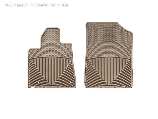 WeatherTech 08-11 Toyota Sequoia Front Rubber Mats - Tan