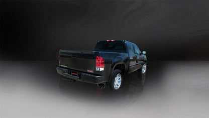 Corsa 2009-2009 Chevrolet Silverado Crew Cab/Short Bed 1500 4.8L V8 Black Sport Cat-Back Exhaust