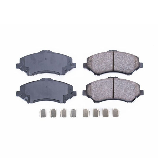 Power Stop 08-16 Chrysler Town & Country Front Z17 Evolution Ceramic Brake Pads w/Hardware