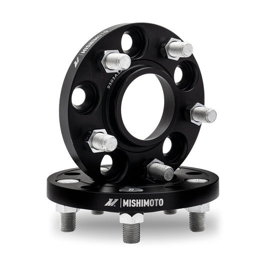 Mishimoto Wheel Spacers - 5x120 - 67.1 - 15 - M14 - Black