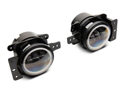 Raxiom 07-23 Jeep Wrangler JK & JL 20-23 Jeep Gladiator JT Axial Series LED Fog Lights w/ Halo