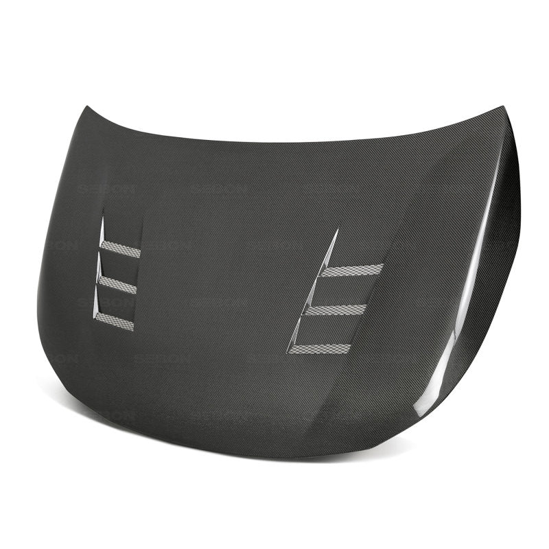 Seibon 19-20 Toyota Corolla Hatchback TS-Style Carbon Fiber Hood