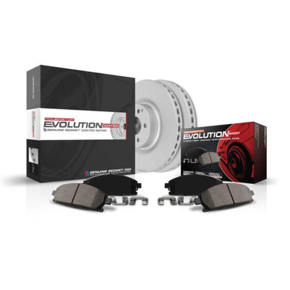 Power Stop 07-09 Dodge Sprinter 2500 Front Z23 Evolution Sport Coated Brake Kit