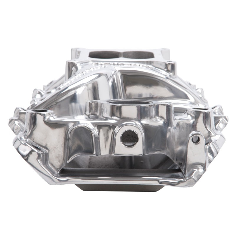 Edelbrock Polished B/B Chev Rect Port RPM Air-Gap Manifold