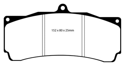 EBC Brakes Yellowstuff Performance Brake Pads