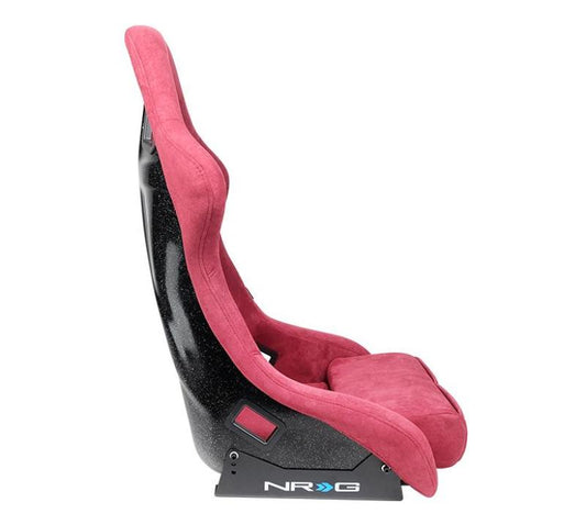 NRG FRP Bucket Seat PRISMA Edition - Medium (Maroon/ Pearlized Back)