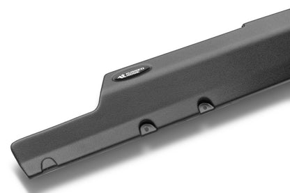 Rugged Ridge 07-18 Jeep Wrangler (JKU) Rocker Pnl/Sill Plate Cvr 4dr. Rocker Guard Pair - Tex. Blk