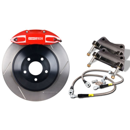 StopTech 84-89 Porsche 911 Level 2 Race Rear BBK w/ Anodized ST42 Calipers 290X24 Slotted Rotors