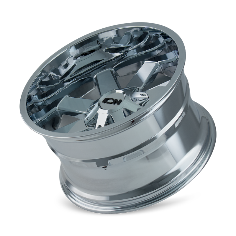 ION Type 141 17x9 / 8x165.1 BP / -12mm Offset / 130.8mm Hub Chrome Wheel