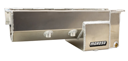 Moroso Donovan 700/DRC2 Big Block (w/Double Power Kick Outs) Wet Sump 6-7qt 8in Aluminum Oil Pan