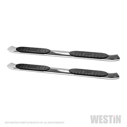 Westin 2015-2018 Ford F-150 SuperCrew PRO TRAXX 5 Oval Nerf Step Bars - SS