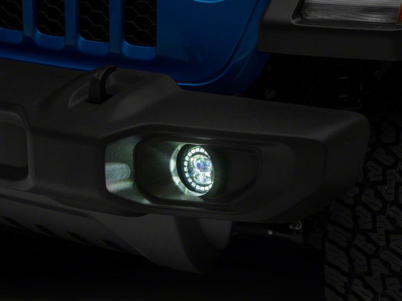 Raxiom 18-23 Jeep Wrangler JL Sport 20-23 Jeep Gladiator JT Sport Axial Nighthawk LED Fog Lights