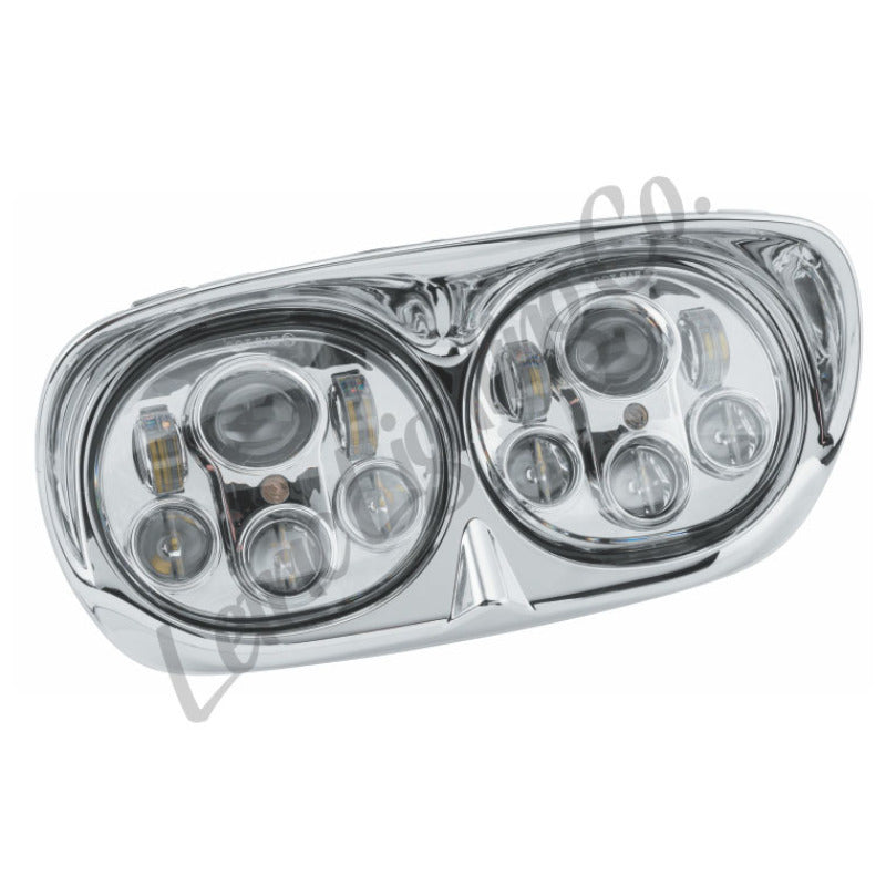Letric Lighting Led Hdlght Dual 5.75in Chr