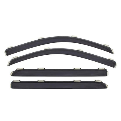 AVS 13-18 Toyota Avalon Ventvisor In-Channel Front & Rear Window Deflectors 4pc - Smoke