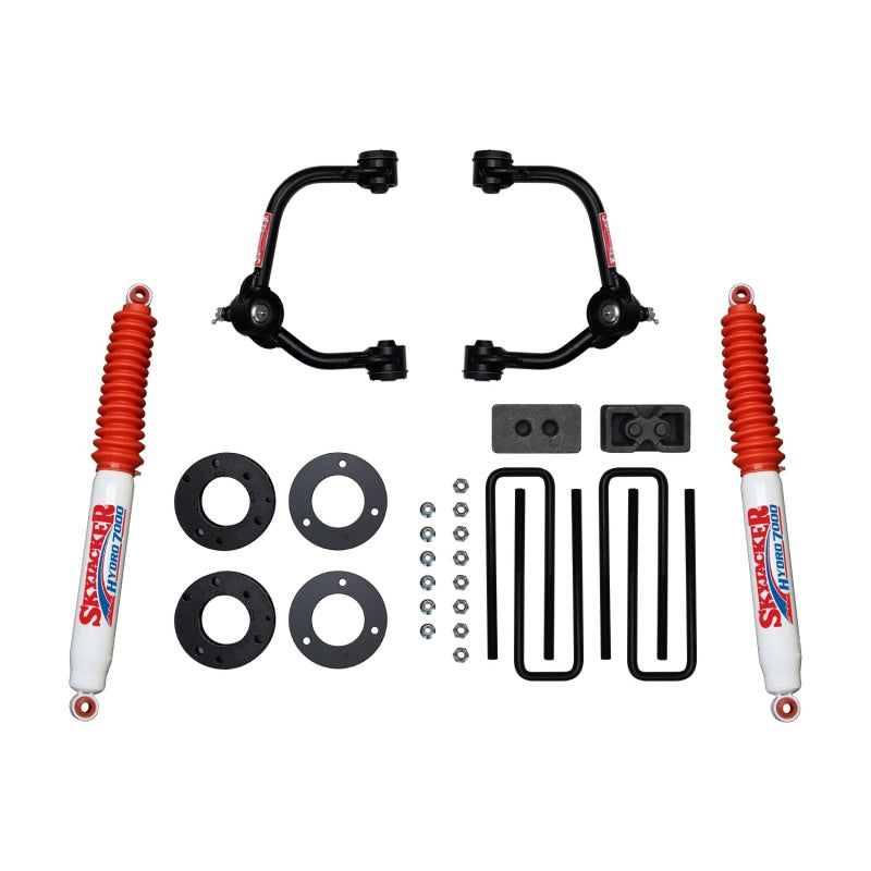 Skyjacker 14-20 Ford F150 2WD/4WD 3in UCA Lift Kit w/Rear Hydro 7000 Shocks