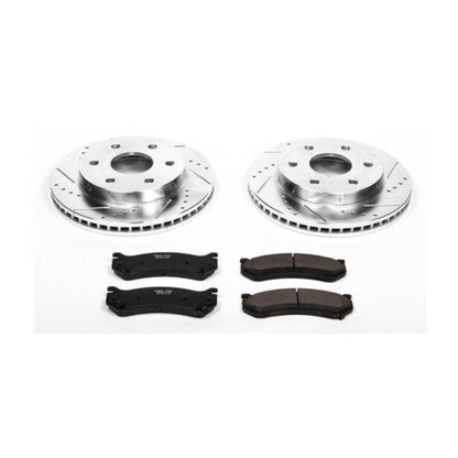 Power Stop 02-06 Cadillac Escalade Front Z23 Evolution Sport Brake Kit