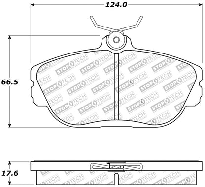 StopTech Fleet Performance Brake Pads