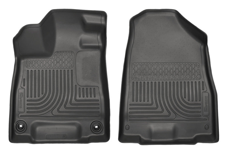 Husky Liners 2014 Acura MDX All Models Weatherbeater Black Front Floor Liners