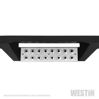 Westin 2019 Chevrolet Silverado/Sierra 1500 Crew Cab Drop Nerf Step Bars - Textured Black