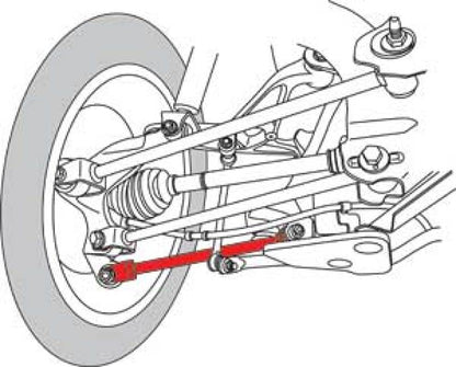 SPC Performance 2014-2016 Infiniti Q50/Q70 / 2011-2013 M36/M56 Rear Radius Left and Right Rods