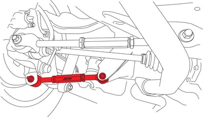 SPC Performance 03-06 Subaru Baja/00-09 Legacy/Outback Rear Camber Kit (SINGLE ARM-REQUIRES 2)