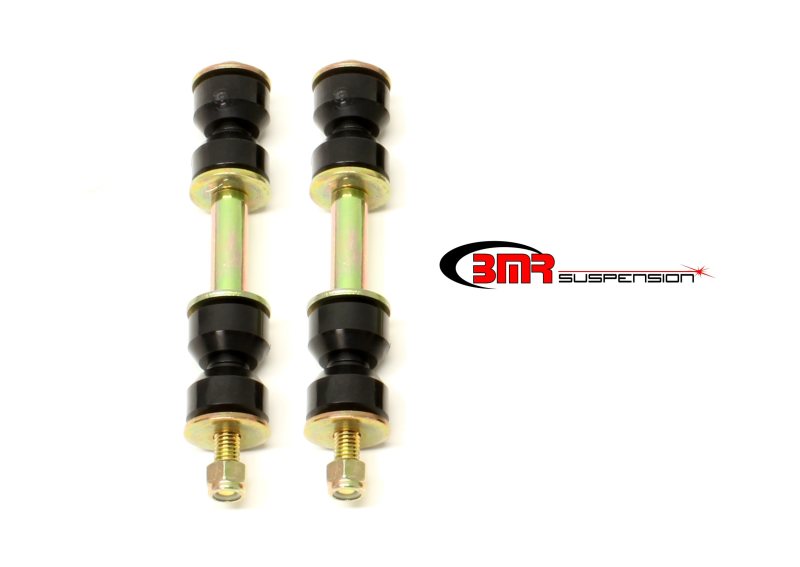 BMR 67-69 1st Gen F-Body 1.875in Front Sway Bar End Link Kit - Black