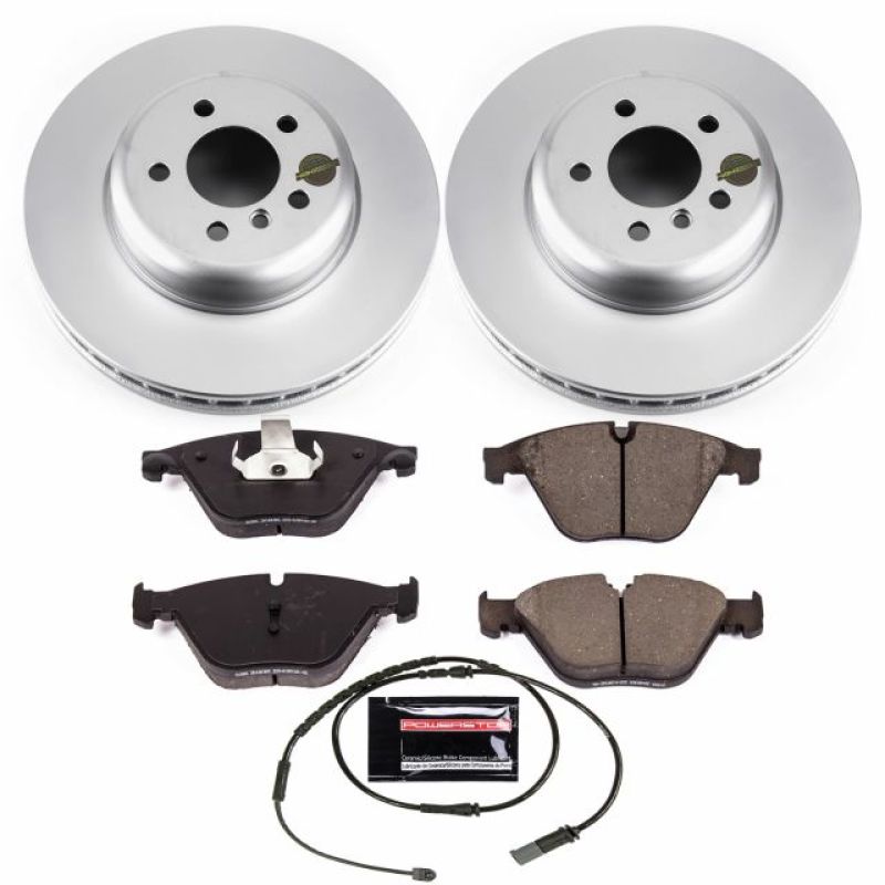 Power Stop 2011 BMW 535i xDrive Front Z23 Evolution Sport Coated Brake Kit