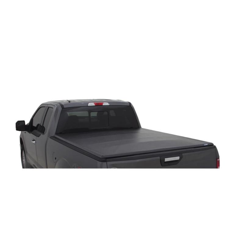 Lund 07-13 Chevy Silverado 1500 (8ft. Bed) Genesis Tri-Fold Tonneau Cover - Black