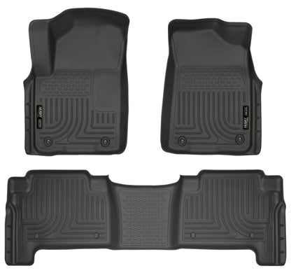 Husky Liners 2011 Infiniti QX56 WeatherBeater Combo Black Floor Liners