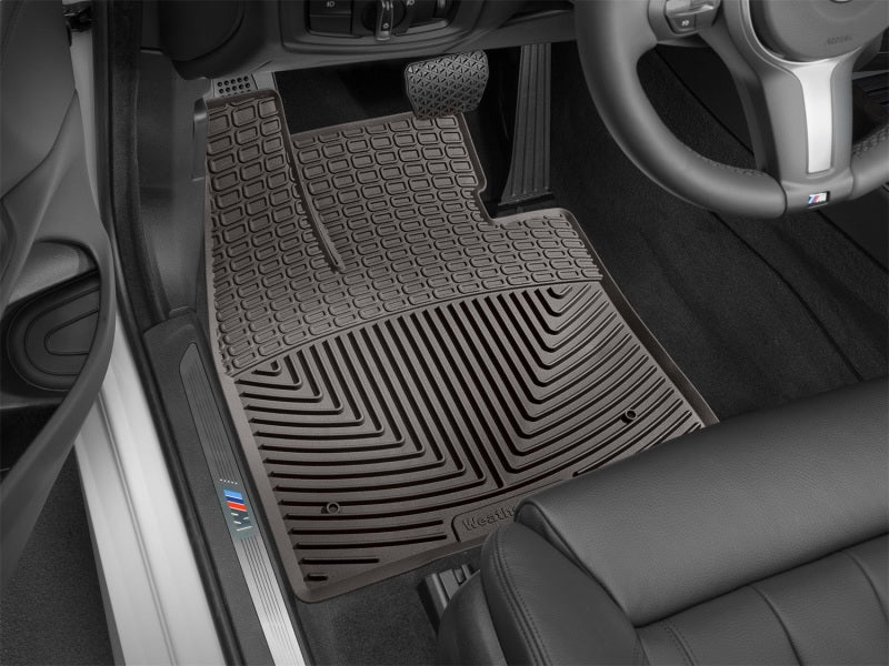 WeatherTech 2014-2015 BMW X5 Front Rubber Mats - Cocoa