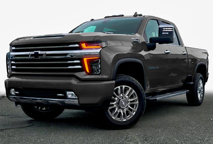 Oracle 2021 Chevy Silverado HD 2500/3500 RGB+W Headlight DRL Upgrade Kit ColorSHIFT 2 SEE WARRANTY