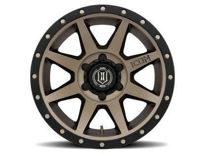 ICON Rebound 18x9 6x135 6mm Offset 5.25in BS 87.1mm Bore Bronze Wheel