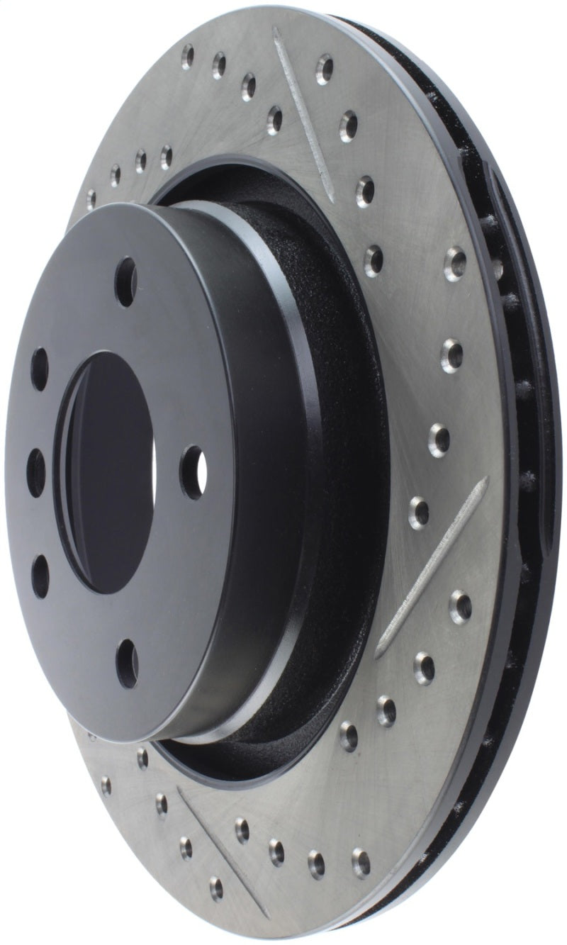 StopTech Power Slot 00 BMW 323 / 01-07 325 / 99-00 328 Series Rear Left Drilled & Slotted Rotor
