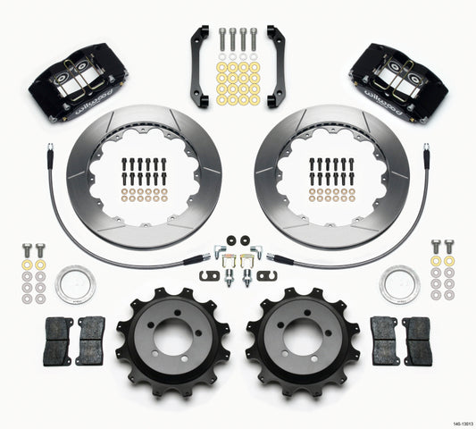 Wilwood Dynapro Radial Rear Kit 12.88in 2006-2007 Subaru WRX w/Lines