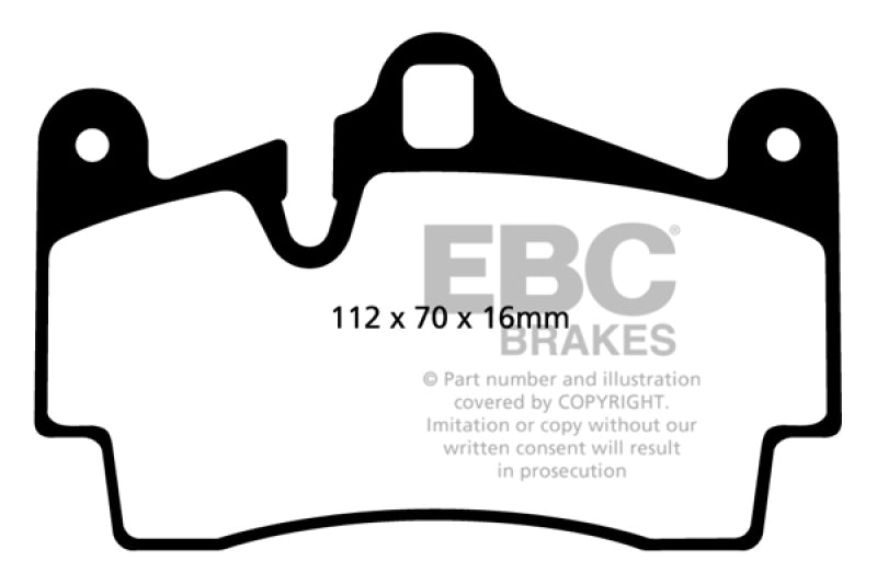 EBC Brakes Bluestuff Street and Track Day Brake Pads