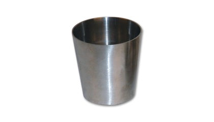 Vibrant - 2.5in x 3in T304 Stainless Seel Straight (Concentric) Reducer