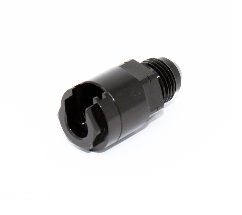 Torque Solution Locking Quick Disconnect Adapter Fitting: 5/16in SAE to -8AN Male Flare