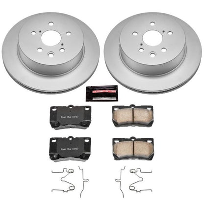 Power Stop 2006 Lexus GS300 Rear Z17 Evolution Geomet Coated Brake Kit