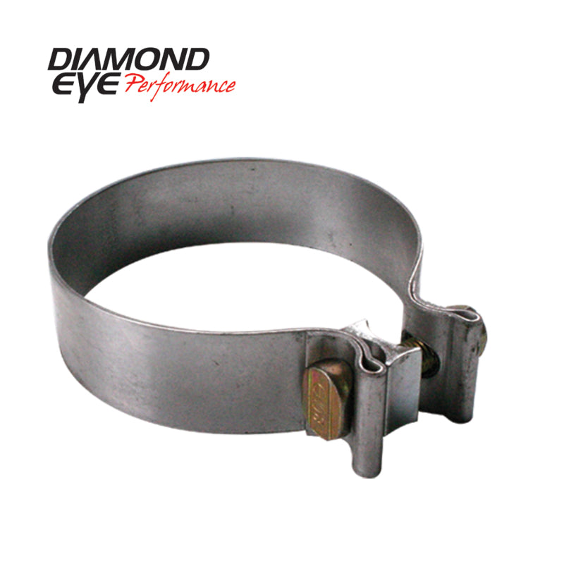 Diamond Eye CLAMP Band 4in METRIC HARDWARE 409 SS