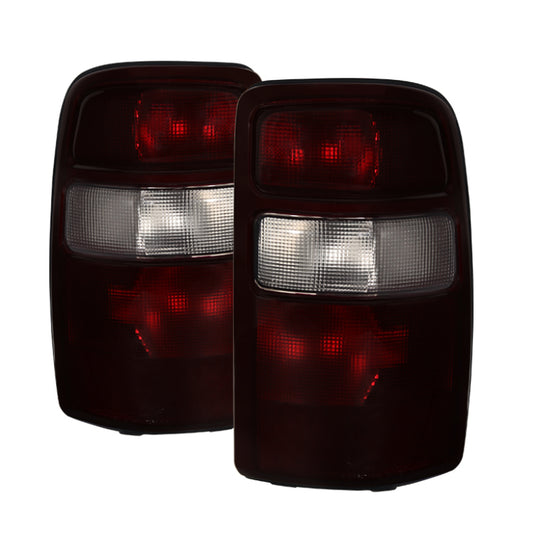Xtune Chevy Suburban TahOE 00-06 OEM Style Tail Lights Red Smoked ALT-JH-CSUB04-OE-RSM