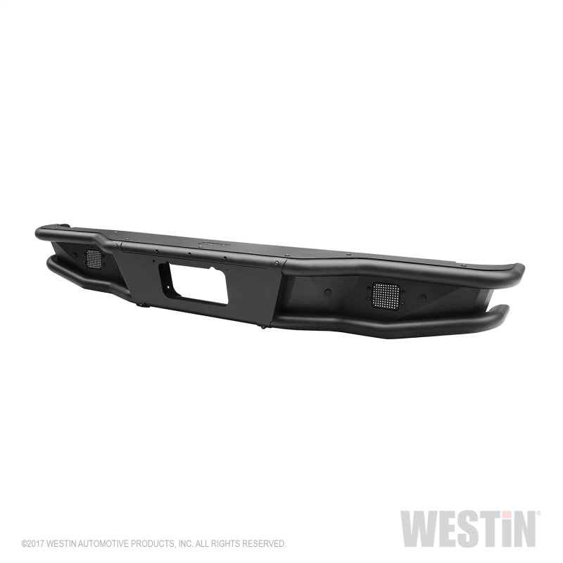 Westin 2016-2018 Chevrolet Silverado 1500 Outlaw Rear Bumper - Textured Black