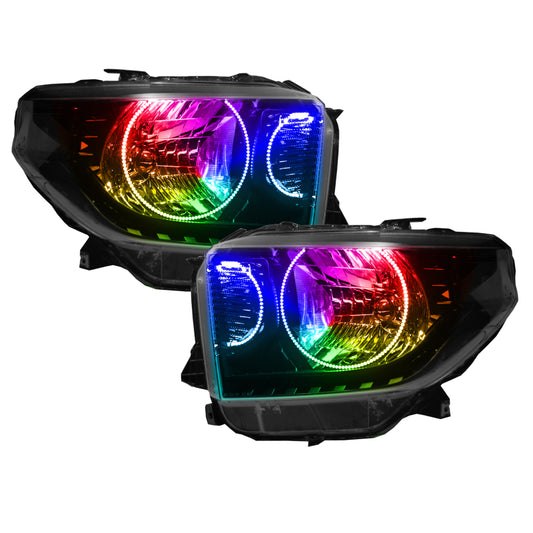 Oracle 14-17 Toyota Tundra SMD HL - Dual Halo Kit - ColorSHIFT w/o Controller SEE WARRANTY