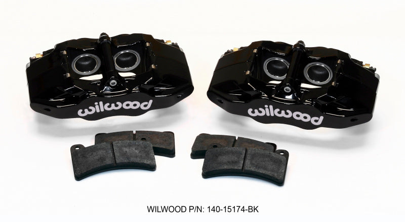 Wilwood DPC56 Rear Caliper Kit Black Corvette All C5 / Base C6 1997-2013